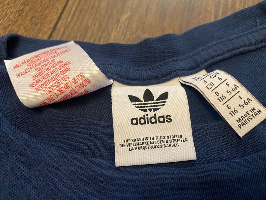 Оригинални блузи Adidas размер 5-6 г