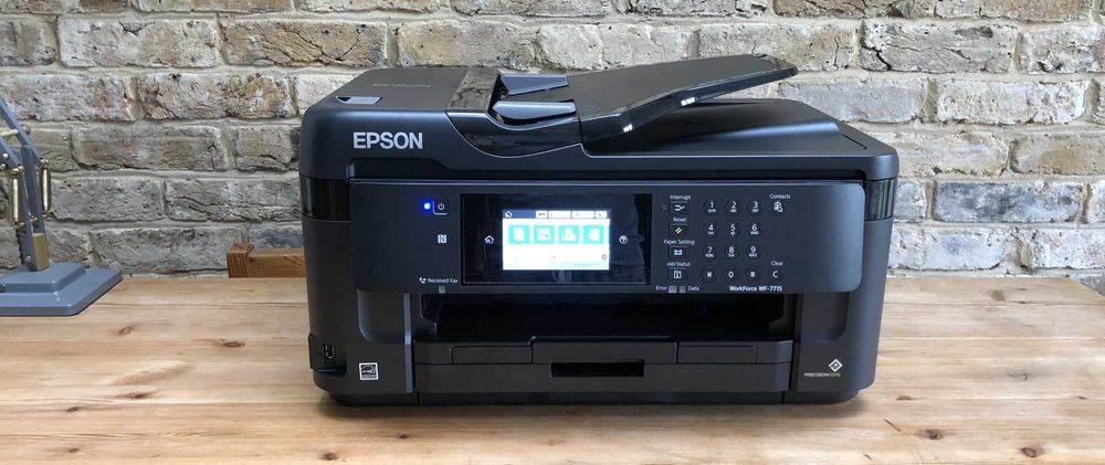 A3 струйный цветной МФУ принтер Epson WF-7715 есть Wi-Fi, Дуплекс, ADF