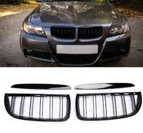 Двойни Бъбреци Решетки за BMW Е90/Е91 - 2004-2008 М3 визия БМВ E90 E91