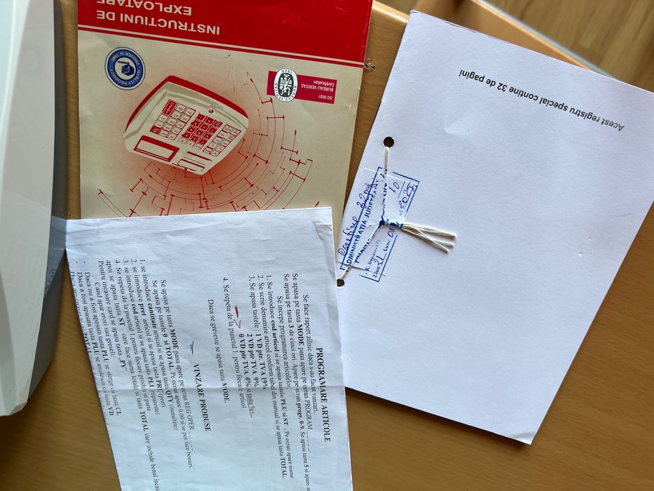 Casa de marcat ADPOS M, în garanție și defiscalizată