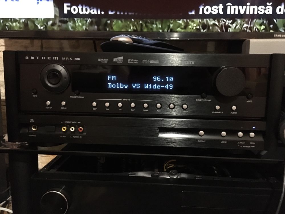 ANTHEM MRX300 Receiver 7.1 High-End Audiophil PREȚdeMAGAZIN 1400€ 15Kg