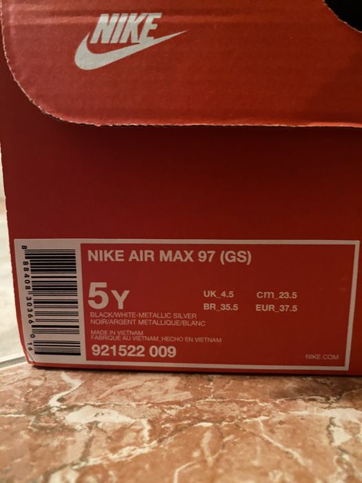 Nike Air Max 97, marimea 37,5