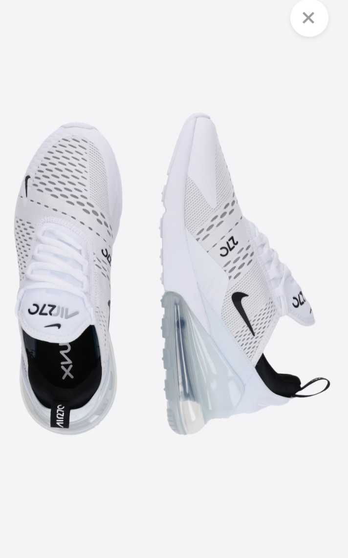 Sneaker low 'Air Max 270'Nike Sportswear pe Alb