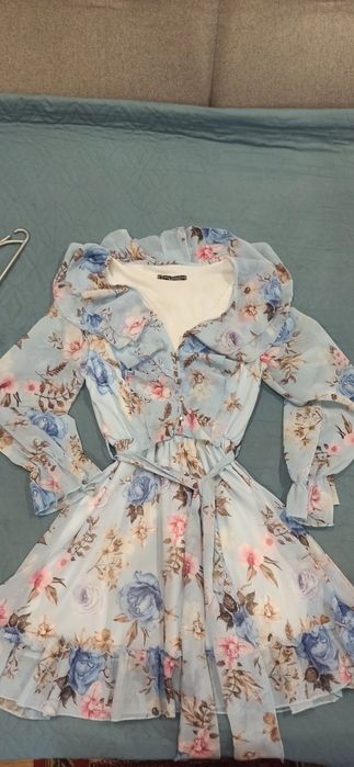 Платье Турция шифоновое, с подкладом