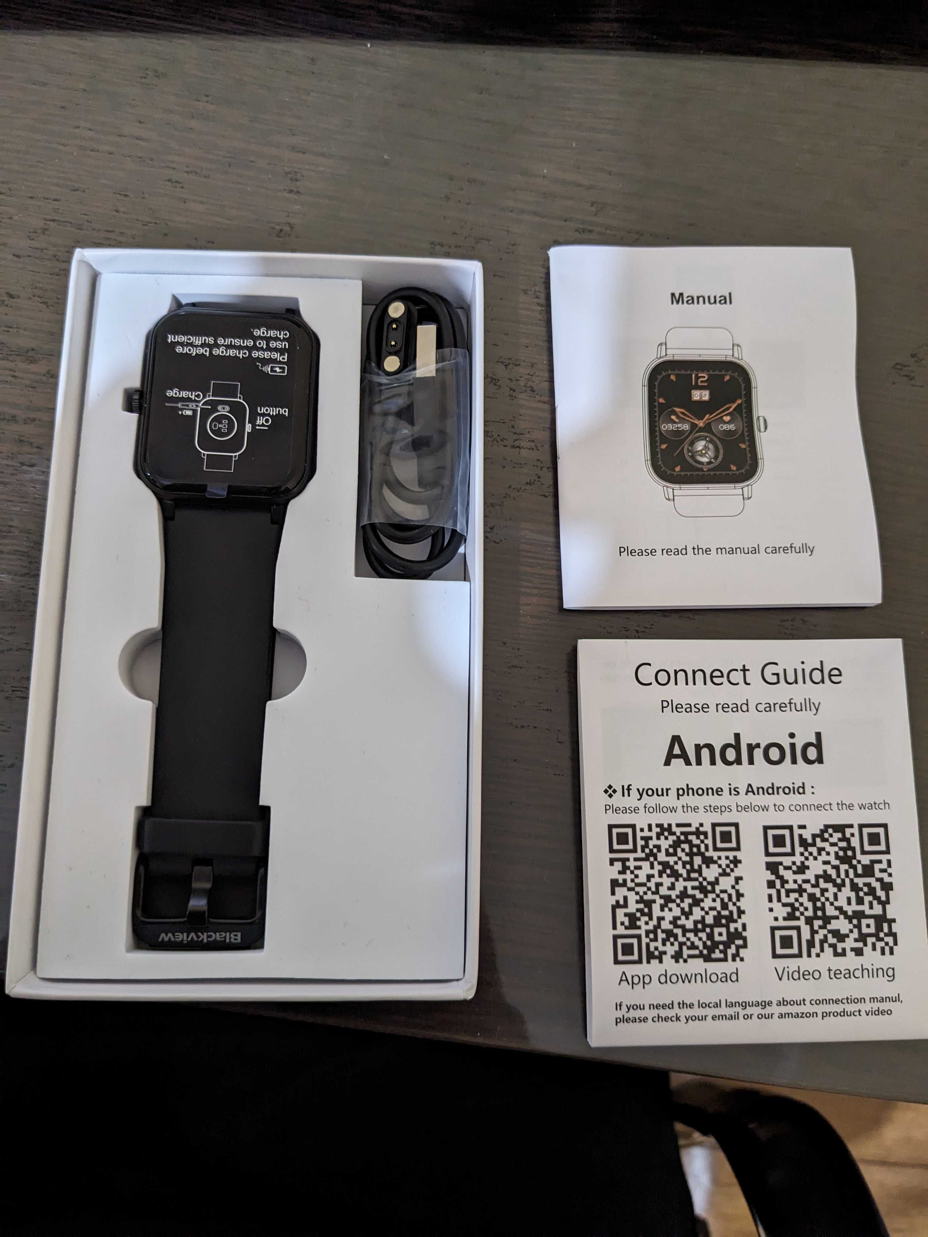 Смарт часы Blackview R3 Max черный