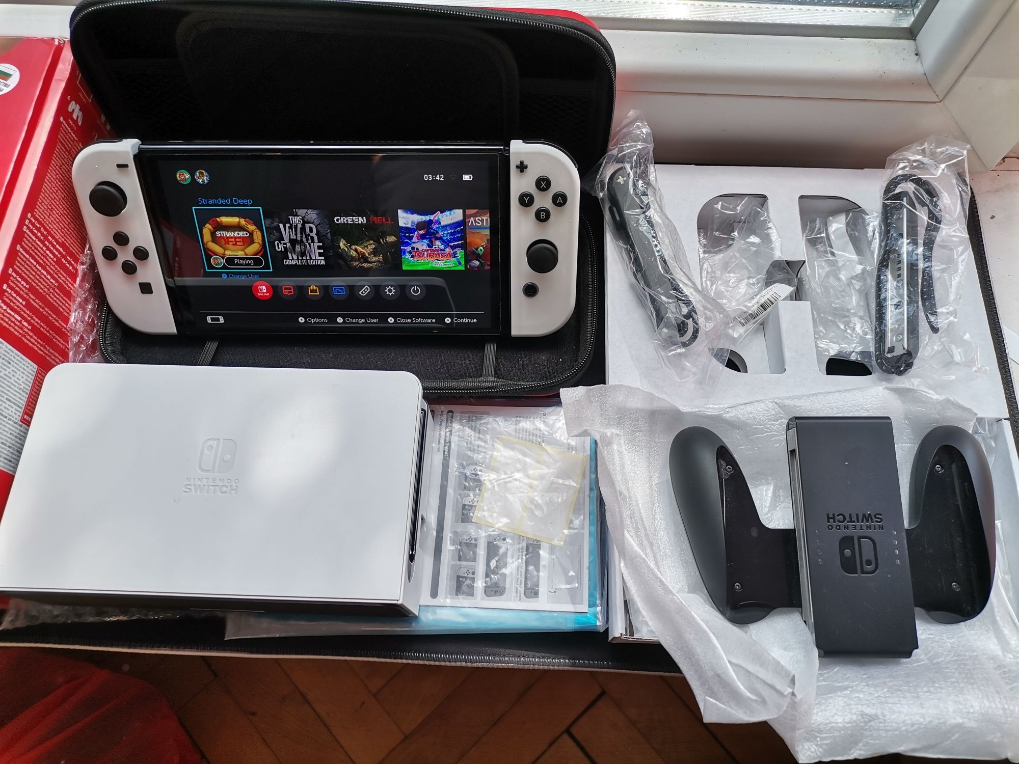 Хакнат Nintendo Switch Oled 256gb