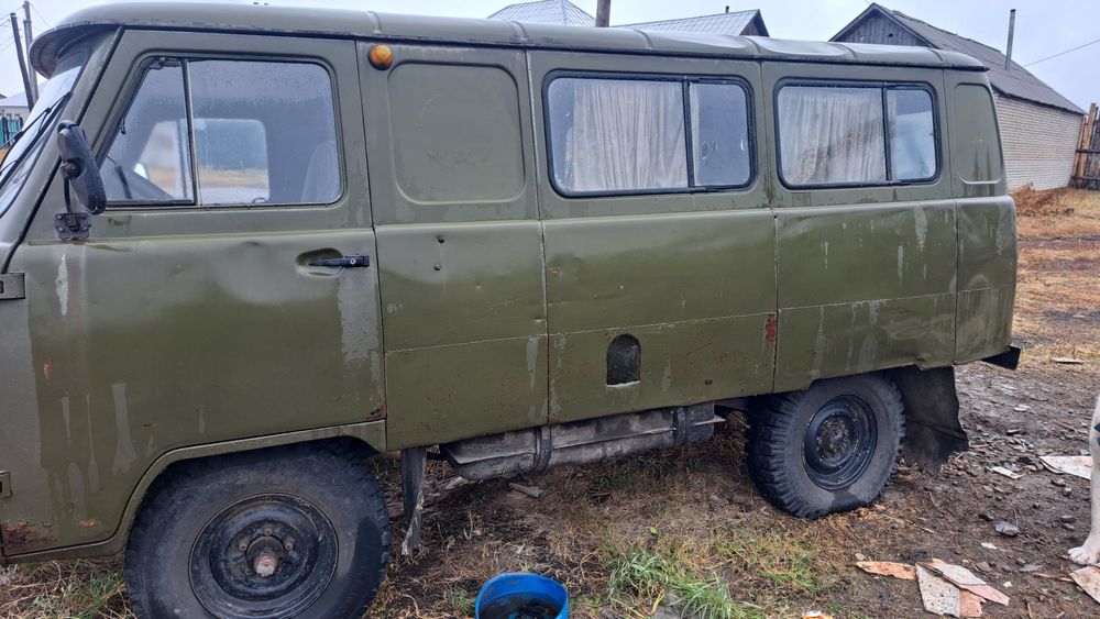 Уаз буханка на ходу