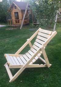 Кресло-лежак из дерева