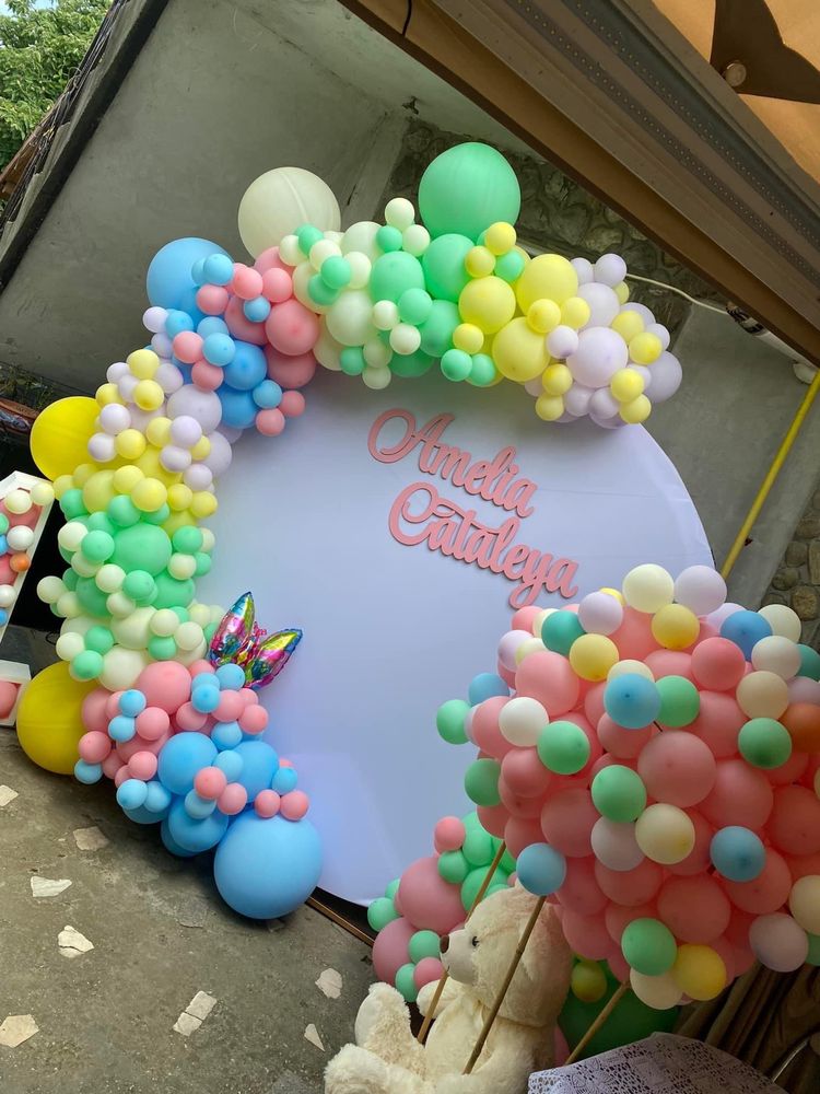 Aranjamente din baloane si platforma video selfie 360