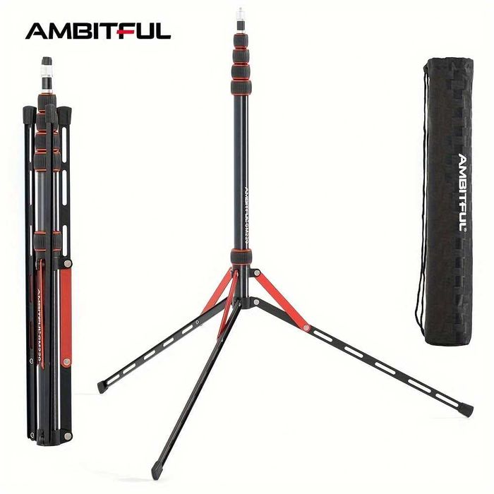 Stativ / trepied foto video - stand portabil, pliabil din aluminiu
