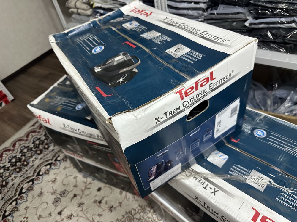 Пылесос Tefal X-Trem Cyclonic Effitech TW7C71EA
