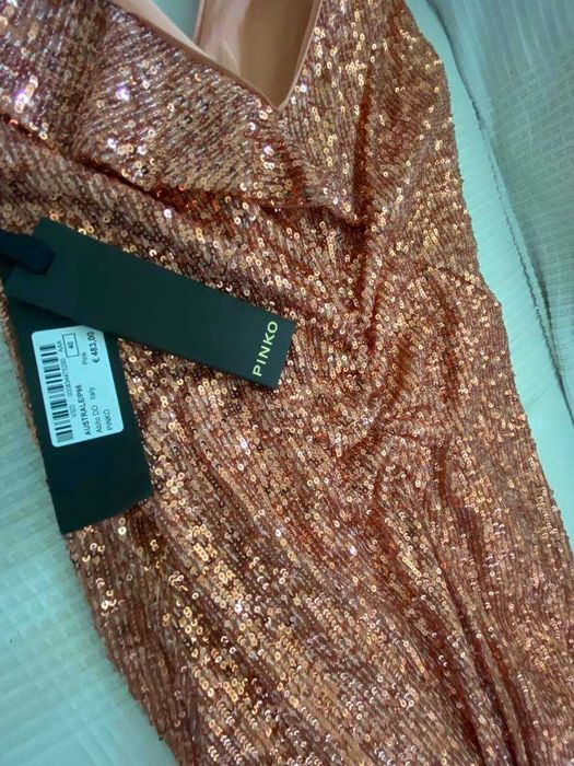 Чисто нова Оригинална рокля на пайети PINKO XS 34 номер