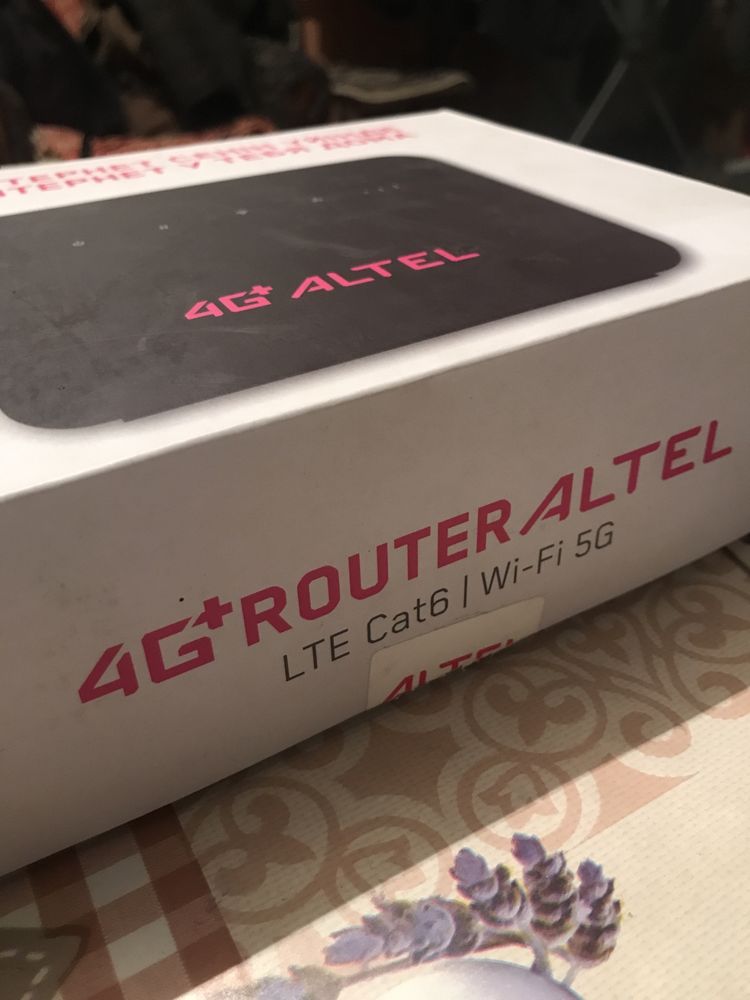 ALTEL 4G роутер в идеальном состоянии