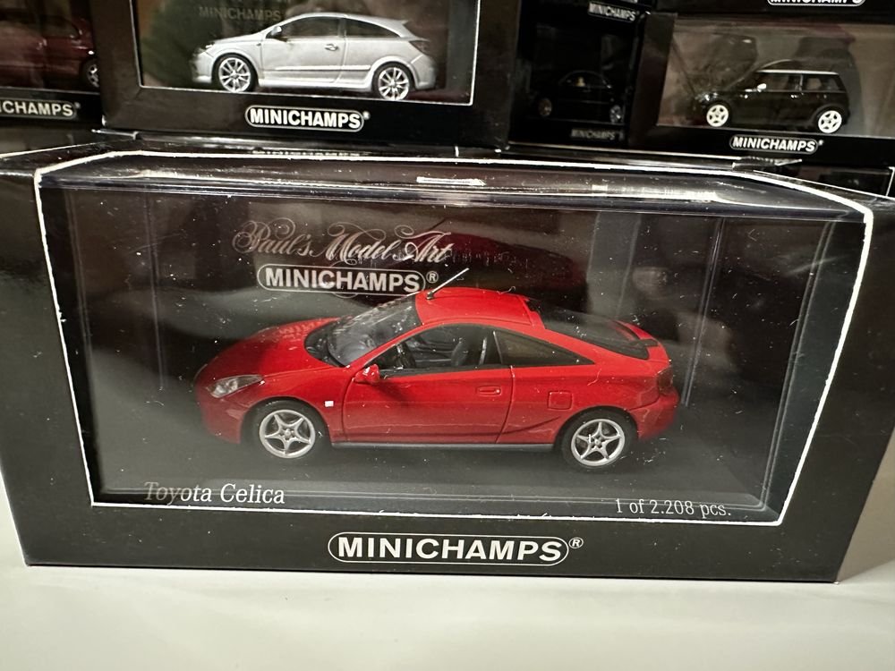 Macheta Toyota Celica 1:43 Minichamps