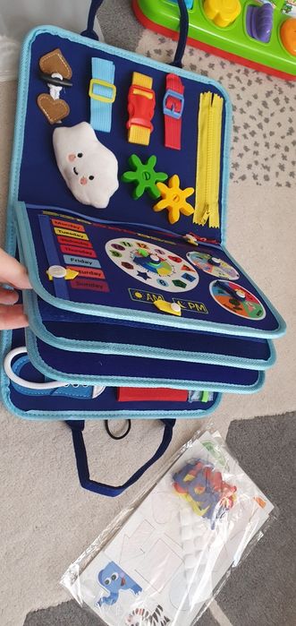 Busy book activitati bebe copii jucarie activitati fetru