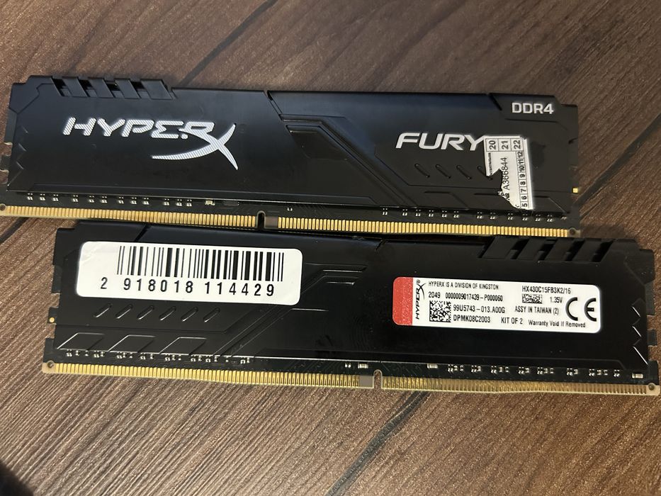 Оперативная память ddr4 2x8gb, 3000Mhz
