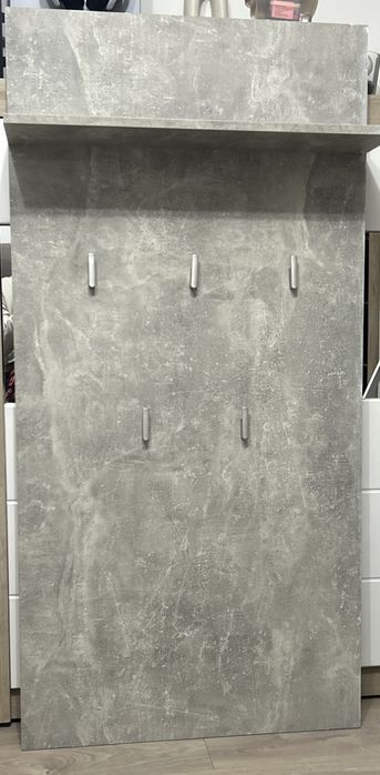 Comoda alba amcu doua usi si cuier