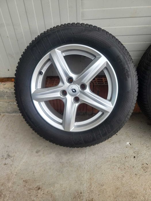 Set 4 jante + Anvelope 4x100  R16 Renault , Dacia