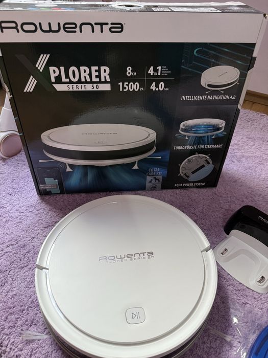 Прахосмукачка робот Rowenta Xplorer Serie 50 в гаранция