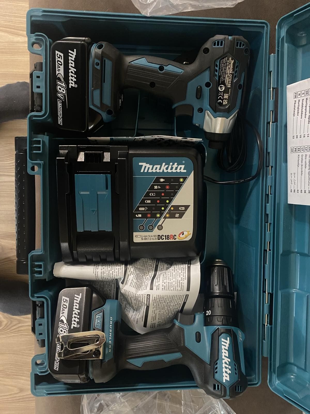 Комплект винтоверти Makita