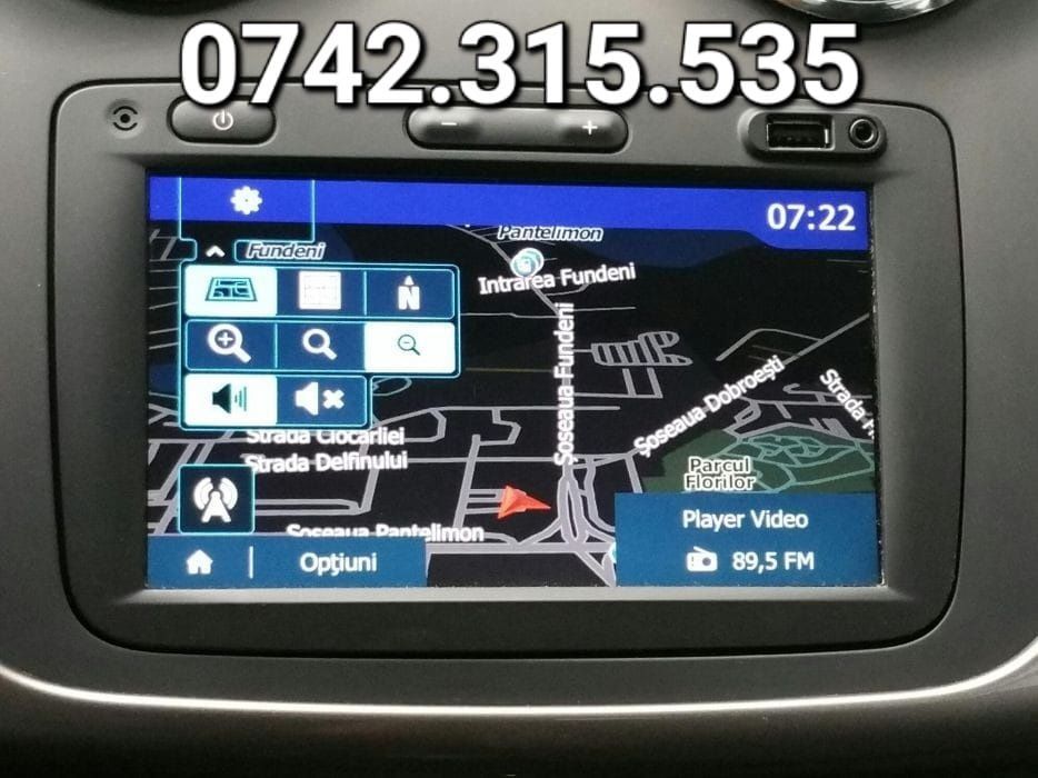 Media Nav Hărți GPS Logan Duster Megan 4 Clio 4 R.Link