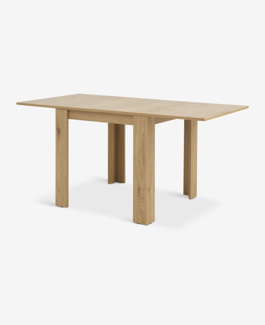 Кухненска разтегателна маса - JUNGEN JYSK 80x80/160 цвят Бардолино нат