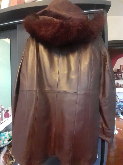 Geacă de piele mărime XL
