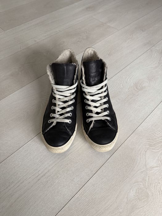 CONVERSE bascheti piele imblaniti mar.42,5 27,5 cm