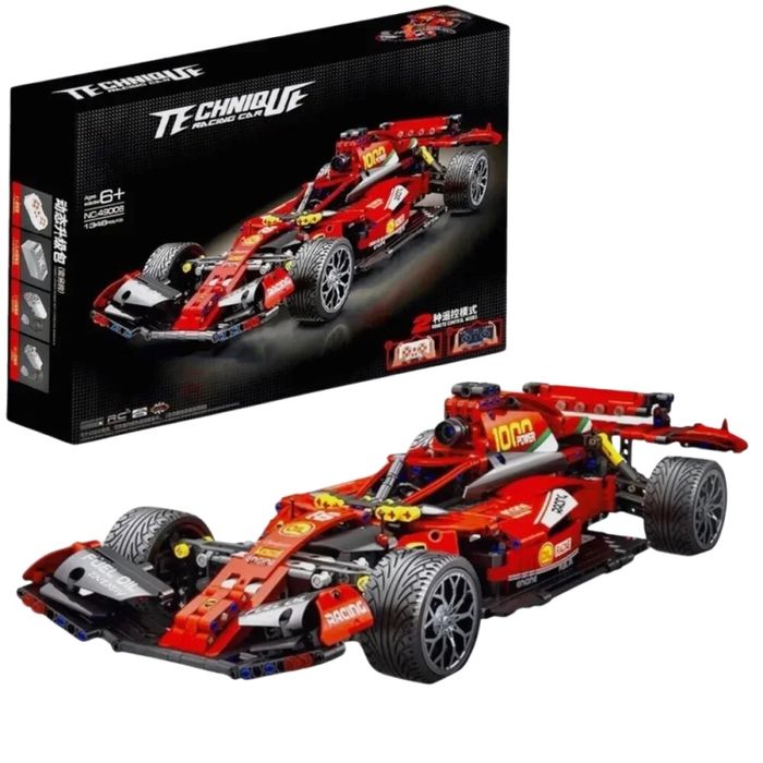 Сглобяем конструктор болид – 1264 части, Червен