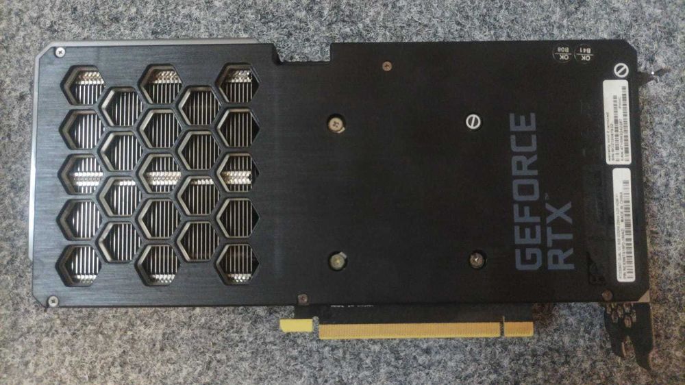 Продается видеокарта Palit RTX 3060Ti в отличном состоянии