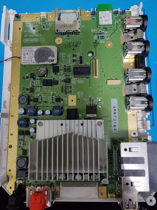 Nintendo wii modat cu cip cu adaptor HDMI