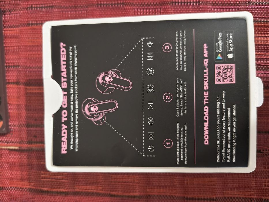 Casti bluetouth skullcandy rail anc