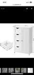 Dulap  baie 55 x 30 x 81 cm, alb Songmics Nou