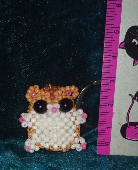 Хомячок из бисера