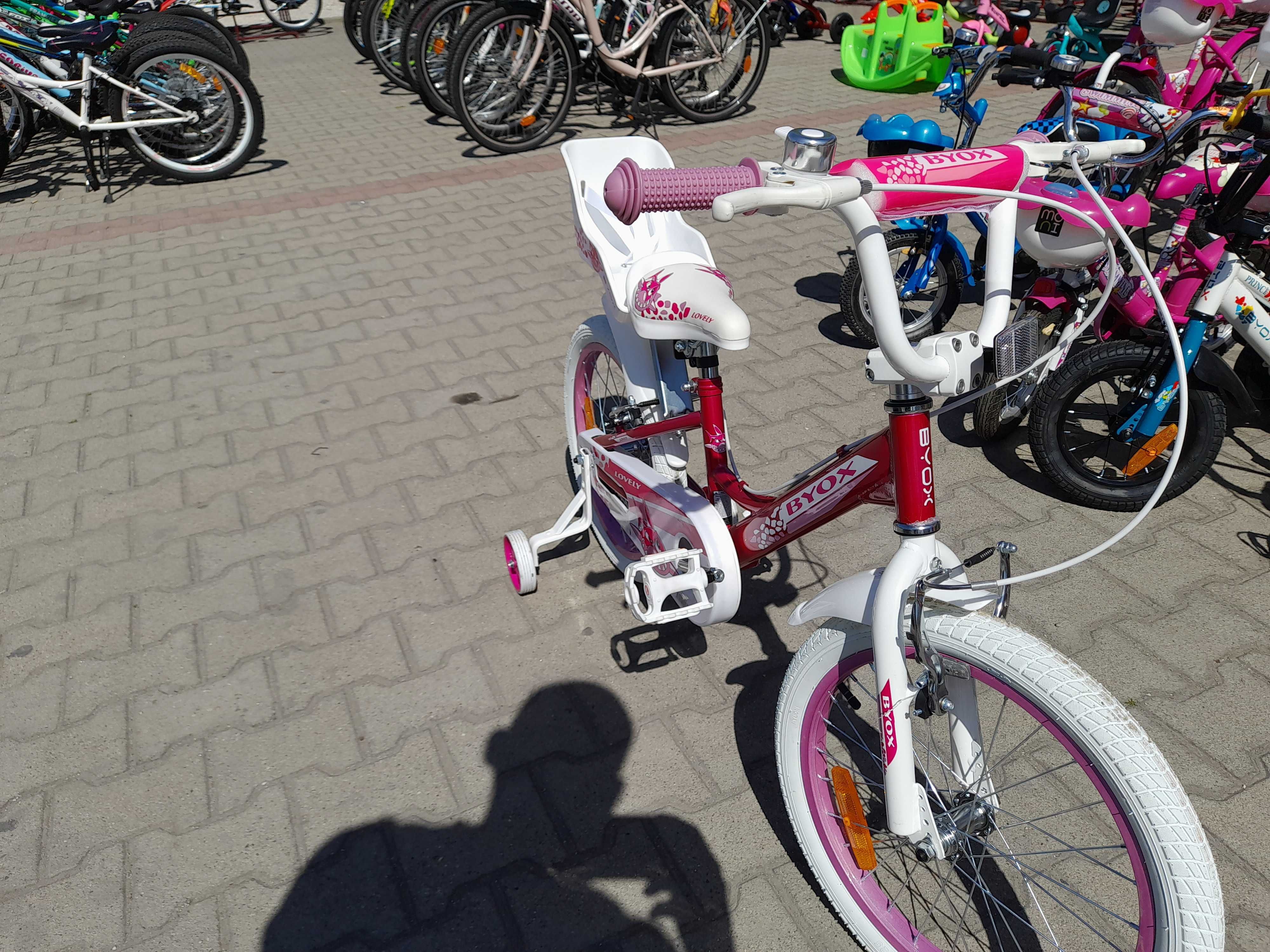 BYOX Детско колело 18" LOVELY pink