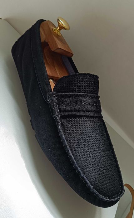 Pantofi loafer 42.5 43 mocasini drive slip on Steve Madden piele moale