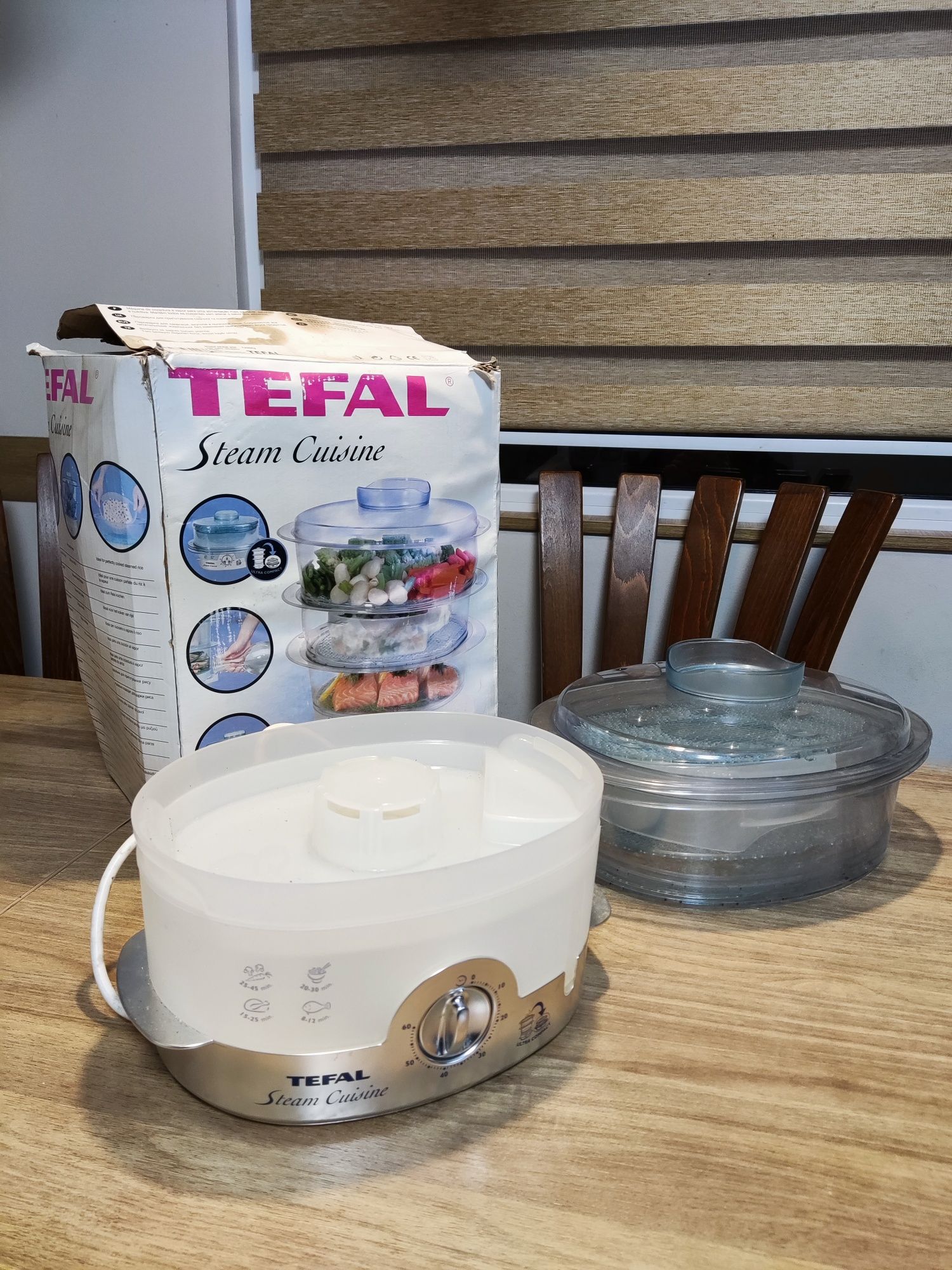 Уред за здравословно готвене Tefal Steam Cuisine - Ultra Compact