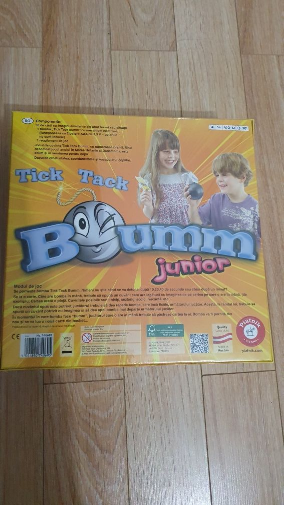 Joc Tick Tack Bumm Junior Nou