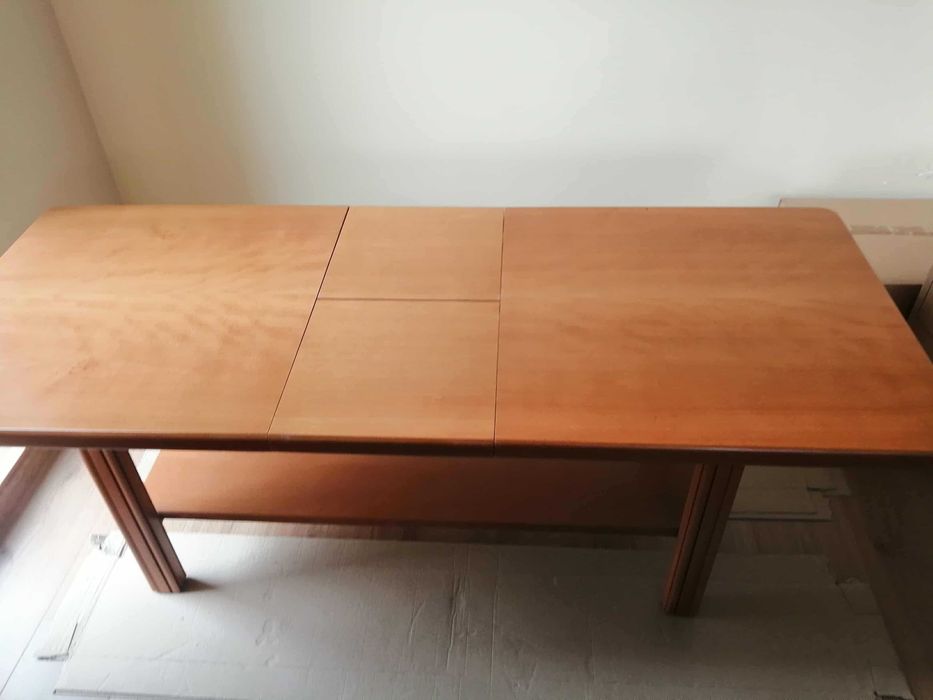 Разстегателна маса дължина 120+30/ ширина 60/ височина 57 см, масив