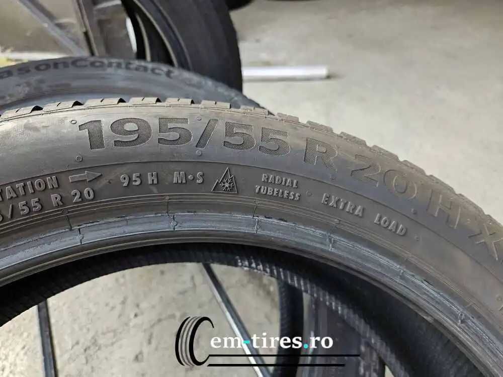 SET 2 Anvelope All Season 195/55 R20 CONTINENTAL AllSeason Contact 95H