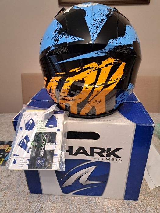 Casca Moto Shark SX2 Cross Enduro Atv Nou