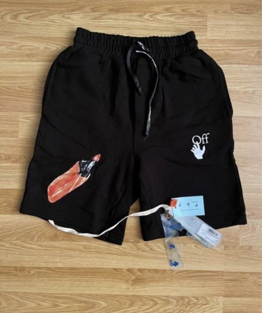 pantaloni scurti off white