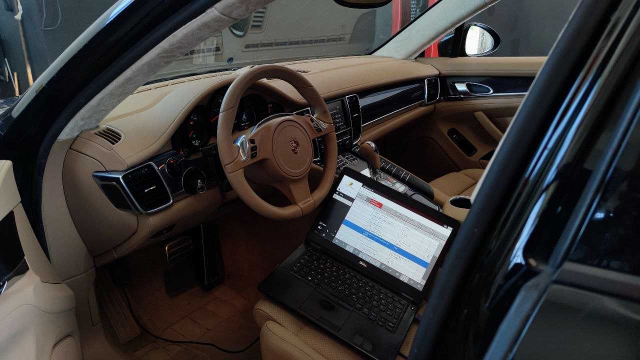 Диагностика, програмиране, кодиране и адаптация с PORSCHE PIWIS 3