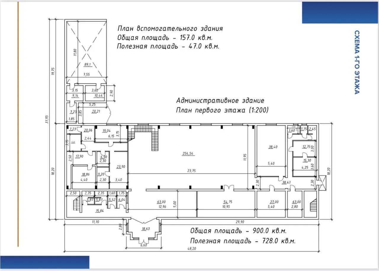 Сдается а аренду здание под университет и клинику 2 574 м2