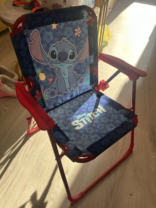 Детско столче сгъваемо за къмпинг Lilo & Stitch, до 30 кг. 38х27х53 см