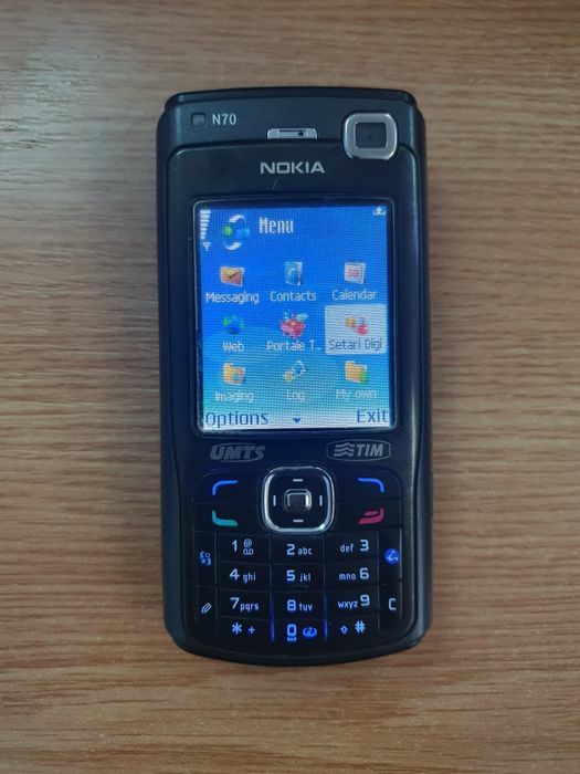 telefon Nokia N70 lcd color functional camera foto video taste necodat
