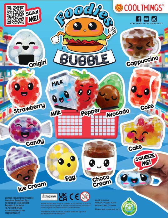Капсули с играчки 50 мм