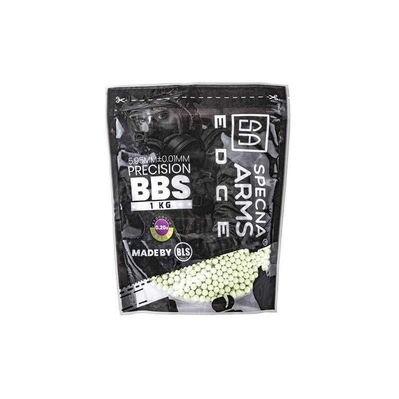 Bile AirSoft fosforescente/tracer 0.20G 1kg (5000buc) Specna EDGE