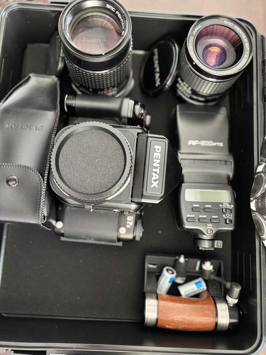 Set complet Pentax 67II – Analog Medium Format Camera Kit