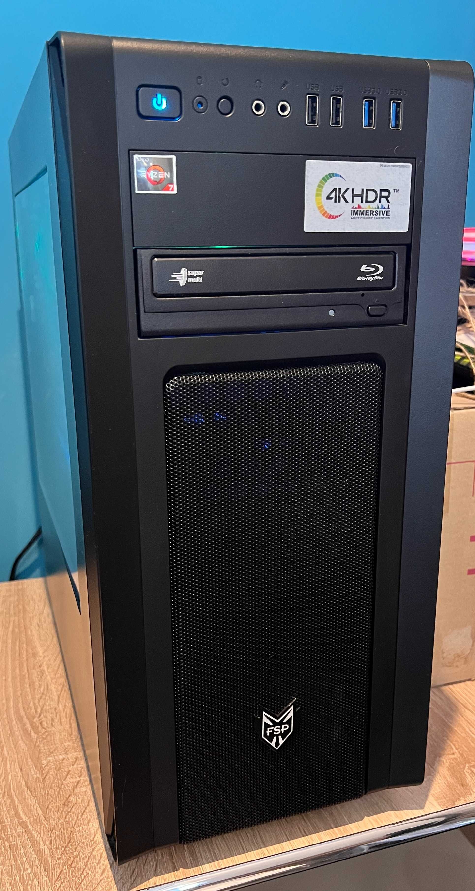 Calculator/unitate Gaming Ryzen 7 3800x, 32GB DDR4, GTX 1070 8GB